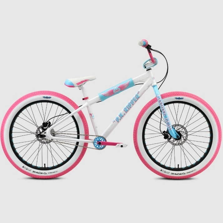 Se-bikes SE Bikes South Beach White Fat Ripper 26" BMX Bike
