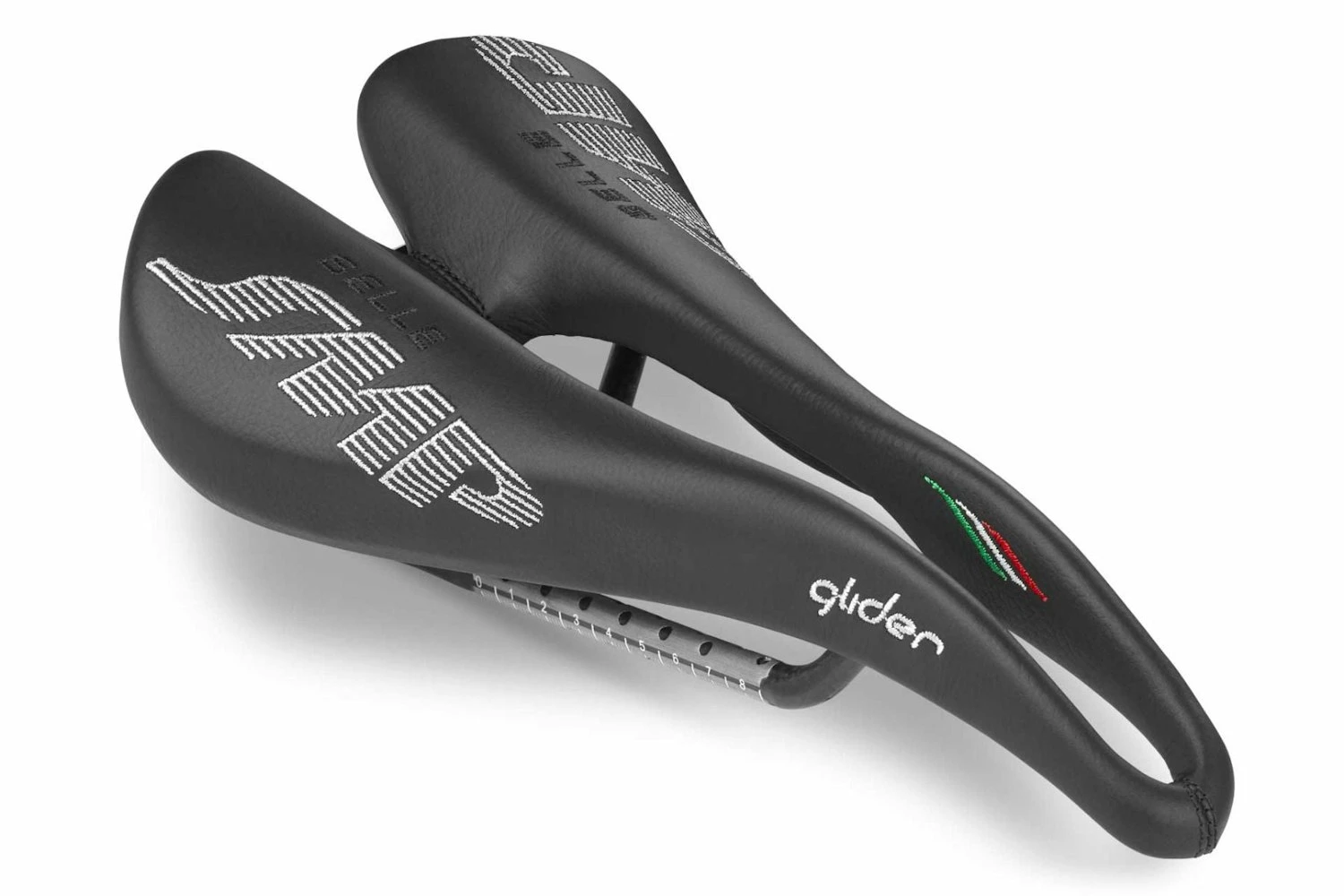 Selle SMP Glider Pro Saddle With Carbon Rails, Black 1 Selle SMP Glider Pro Saddle With Carbon Rails, Black
