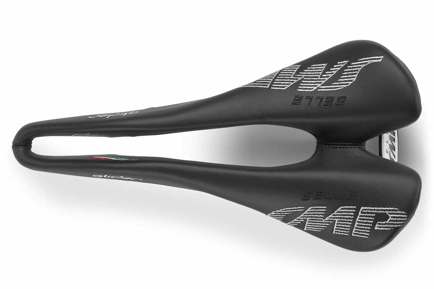 Selle SMP Glider Pro Saddle With Carbon Rails, Black 5 Selle SMP Glider Pro Saddle With Carbon Rails, Black - Image 5